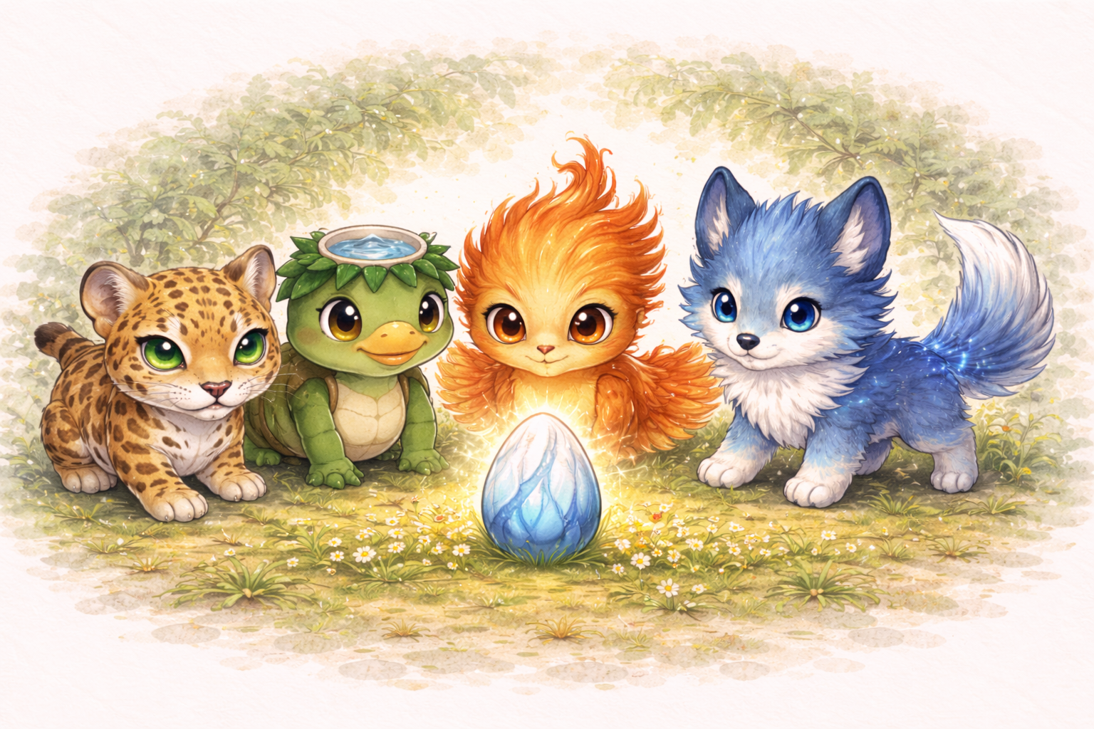 Kokoon creatures — a collection of mythical and real creatures from around the world